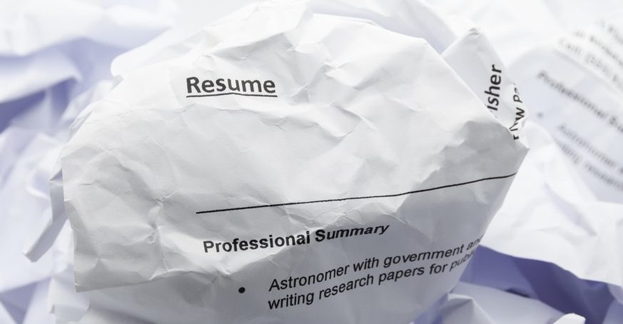 Ten Ways Your Resume Can Scare Employers Away - Academic Medicine