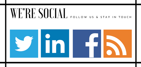 We’re Social! Come Follow Us!