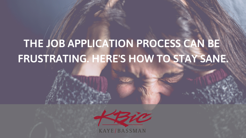 Job Application Process: Stay Sane | KBIC Pharmacy Recruiting